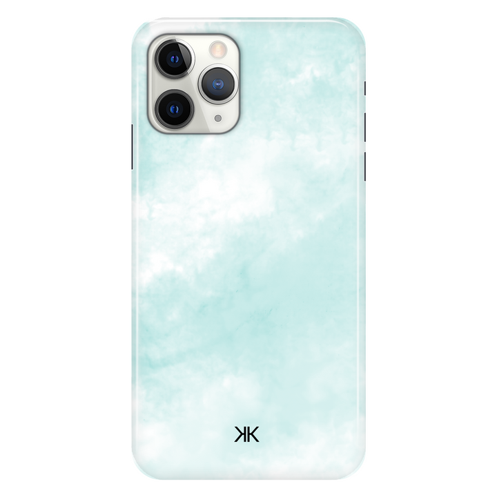Pastel Turquoise Tie Dye phone case for iPhone 11 Pro