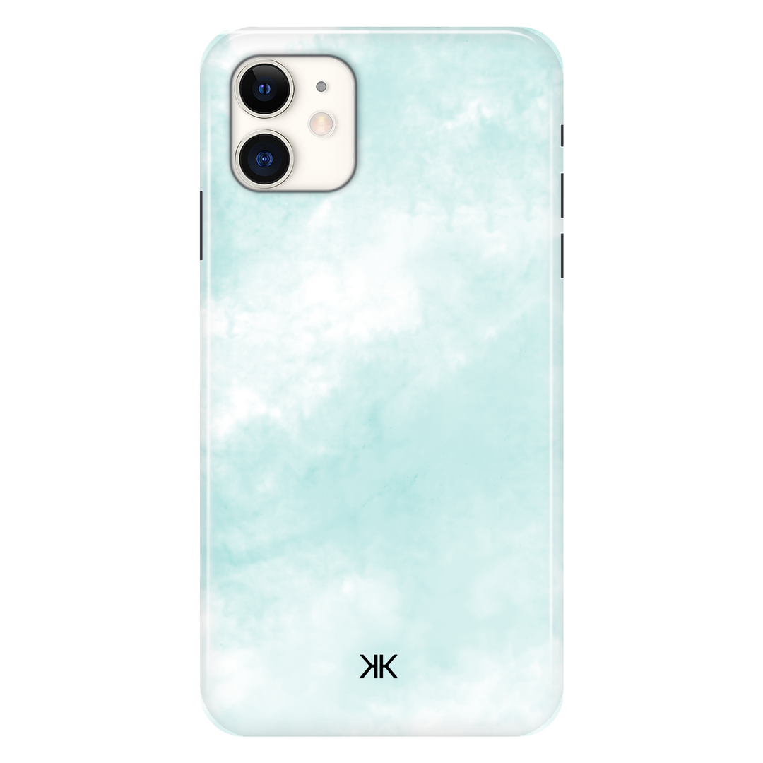 Pastel Turquoise Tie Dye phone case for iPhone 11
