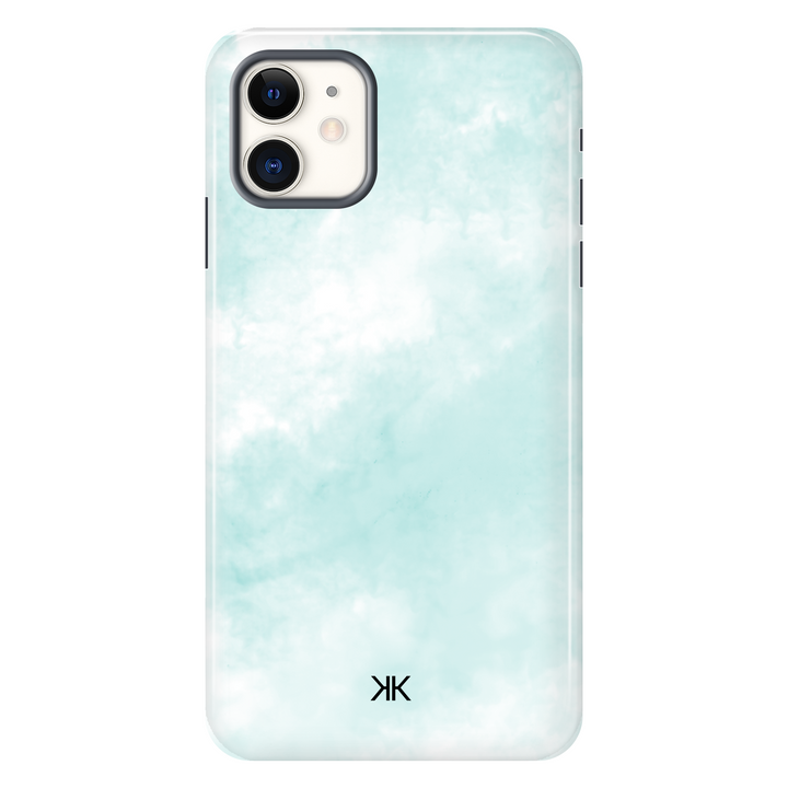 Pastel Turquoise Tie Dye Phone Case - Tough Case - iphone-11