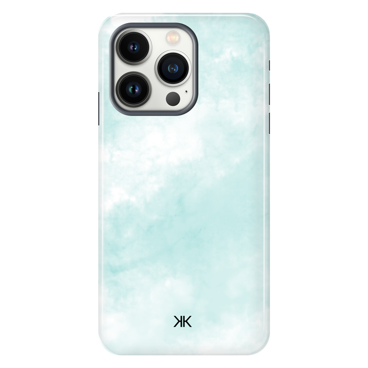 Pastel Turquoise Tie Dye Phone Case - Tough Case - iphone-13-pro