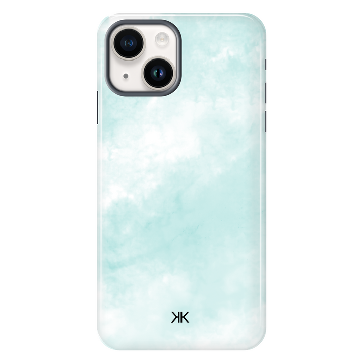 Pastel Turquoise Tie Dye Phone Case - Tough Case - iphone-14