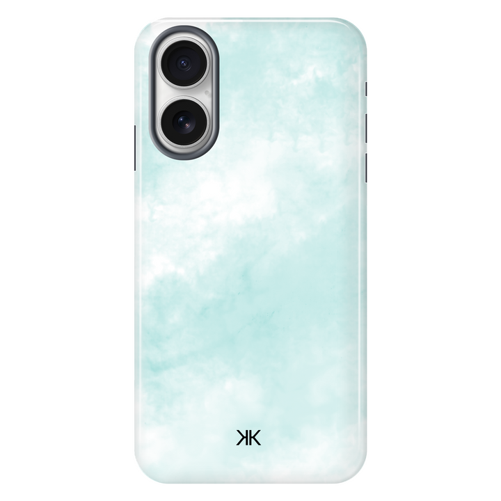 Pastel Turquoise Tie Dye Phone Case - Tough Case - iphone-16