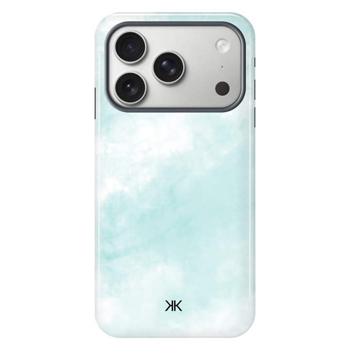 Pastel Turquoise Tie Dye Phone Case - Tough Case - iphone-17-pro