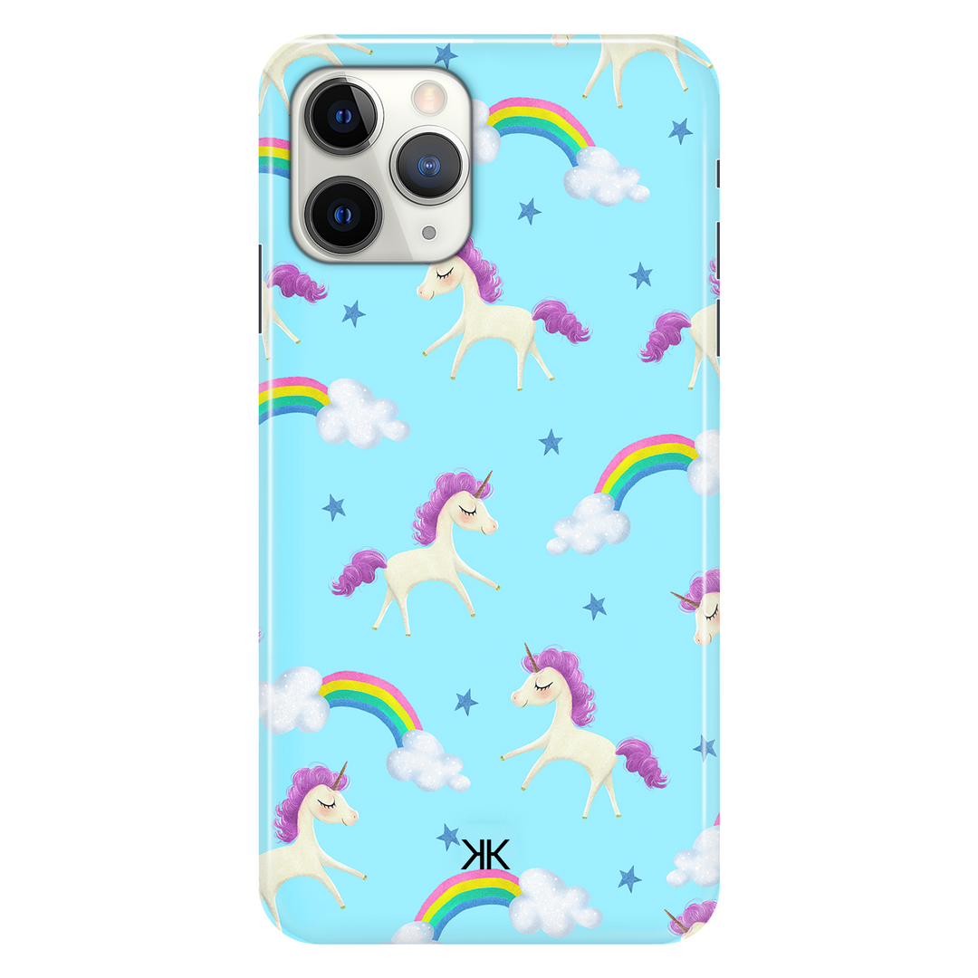 Blue Unicorn phone case for iPhone 11 Pro