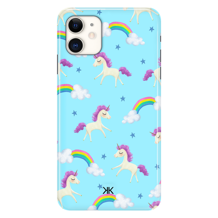 Blue Unicorn phone case for iPhone 11