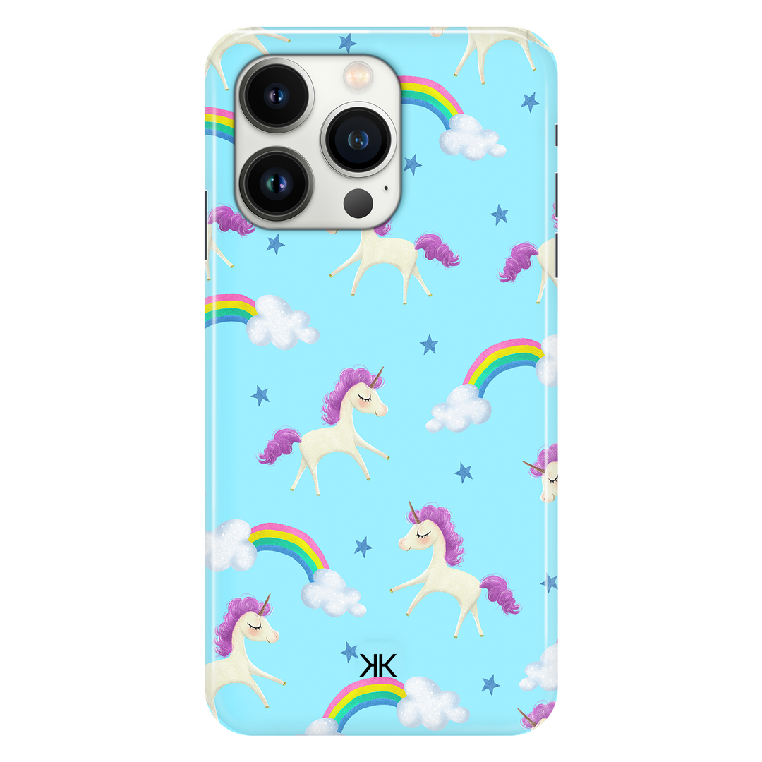 Blue Unicorn phone case for iPhone 13 Pro