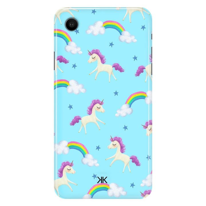 Blue Unicorn phone case for iPhone XR
