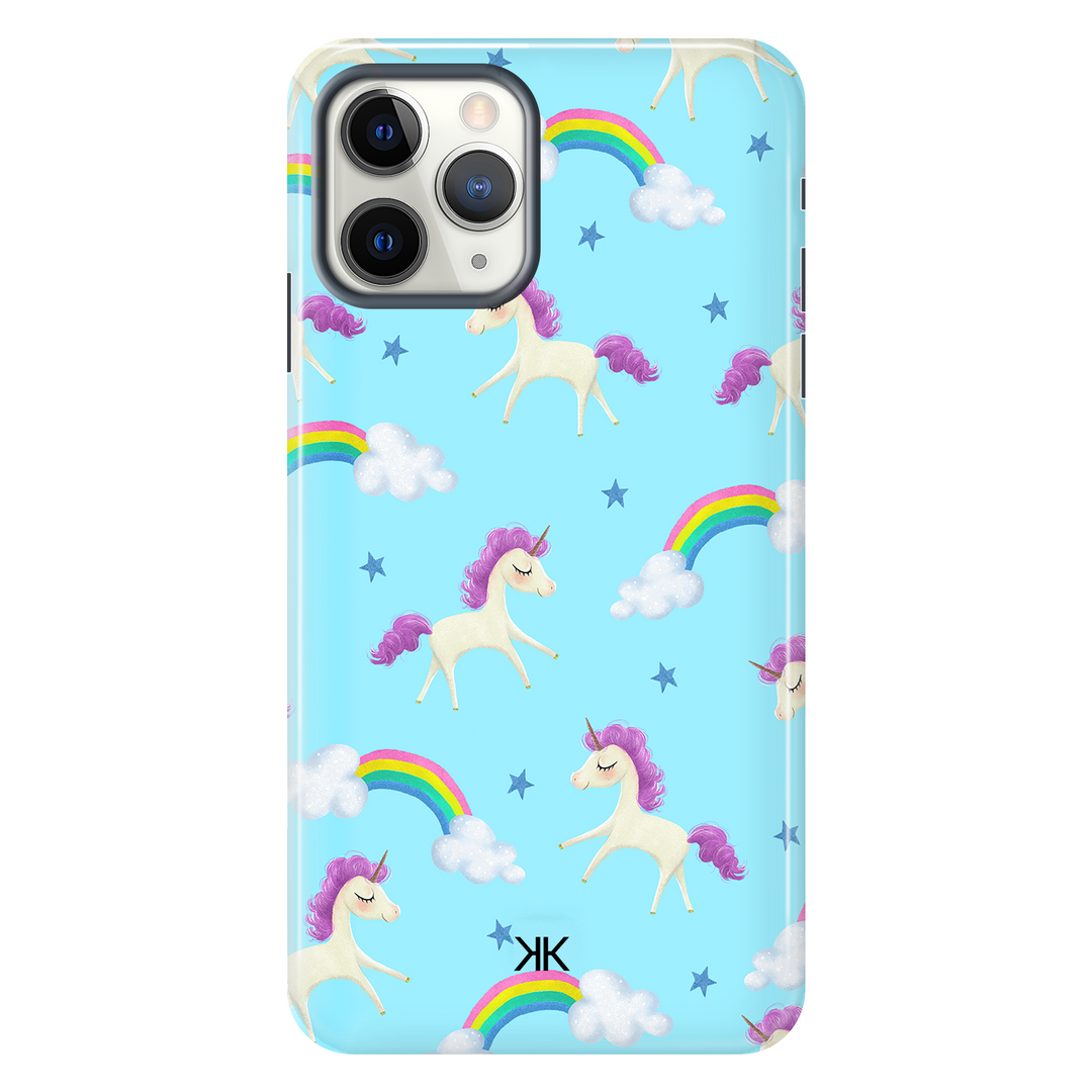 Blue Unicorn Phone Case - Tough Case - iphone-11-pro