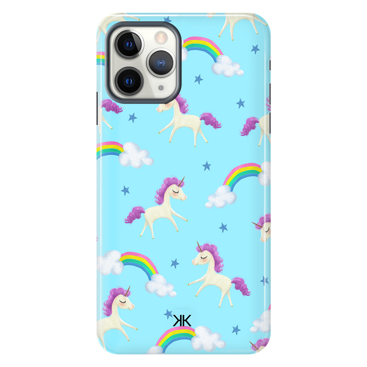Blue Unicorn Phone Case - Tough Case - iphone-11-pro