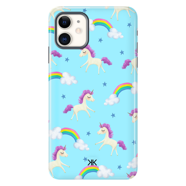 Blue Unicorn Phone Case - Tough Case - iphone-11