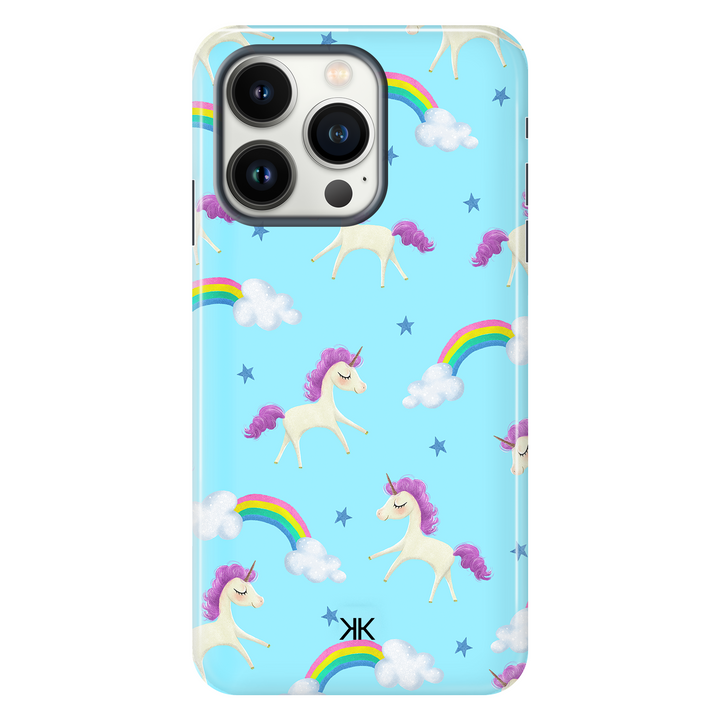 Blue Unicorn Phone Case - Tough Case - iphone-13-pro
