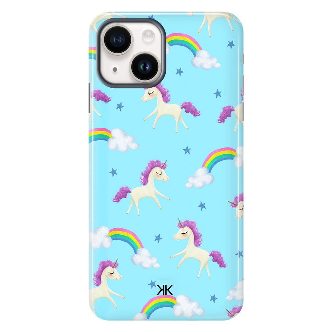 Blue Unicorn Phone Case - Tough Case - iphone-14