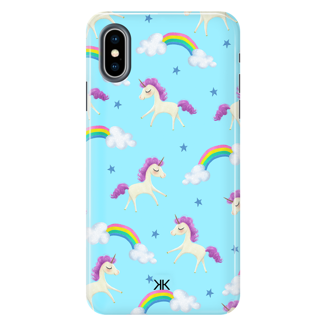 Blue Unicorn Phone Case - Tough Case - iphone-x