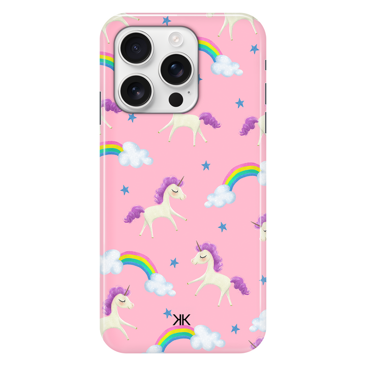 Pink Unicorn phone case for iPhone 16 Pro