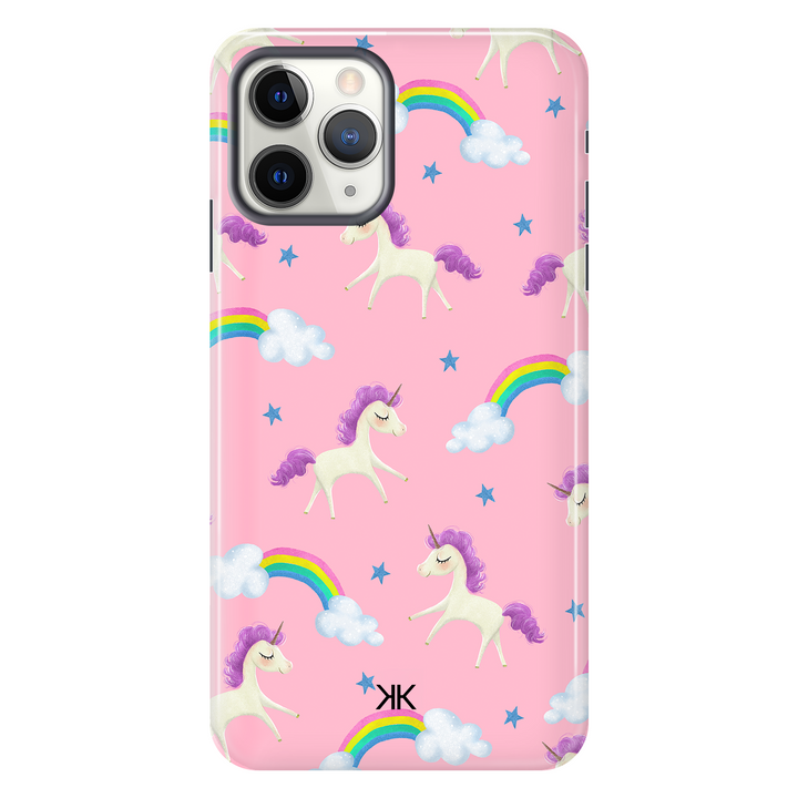 Pink Unicorn Phone Case - Tough Case - iphone-11-pro