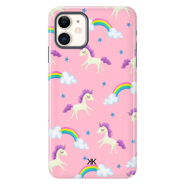 Pink Unicorn Phone Case - Tough Case - iphone-11