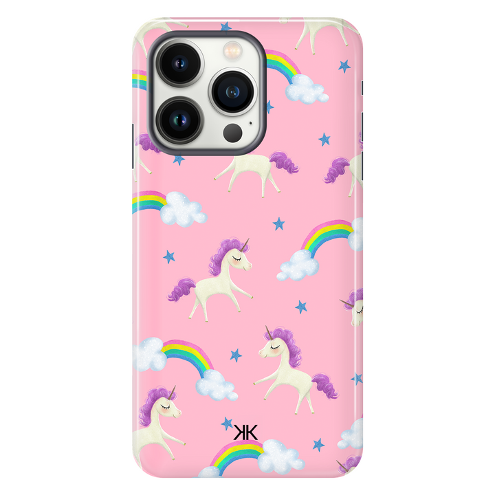 Pink Unicorn Phone Case - Tough Case - iphone-13-pro