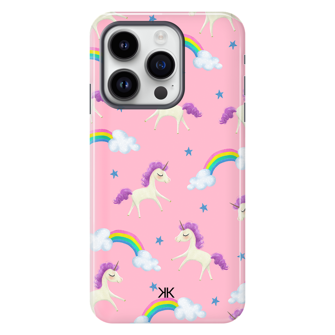Pink Unicorn Phone Case - Tough Case - iphone-14-pro