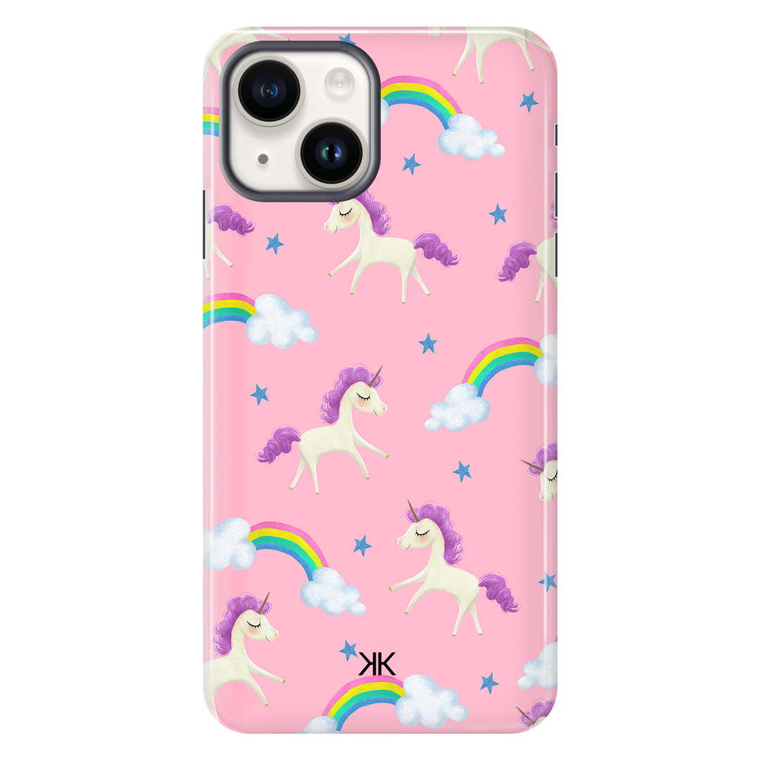 Pink Unicorn Phone Case - Tough Case - iphone-14