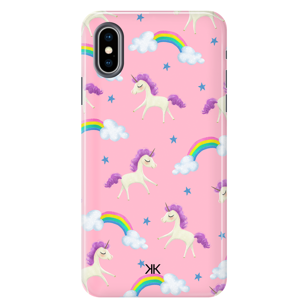 Pink Unicorn Phone Case - Tough Case - iphone-x