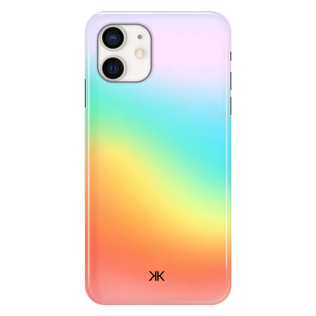 Vibrant Rainbow Gradient phone case for iPhone 12