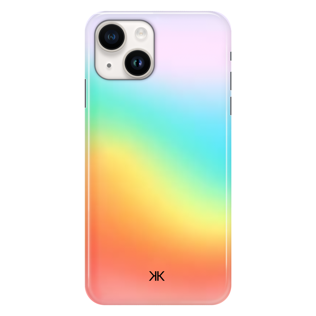 Vibrant Rainbow Gradient phone case for iPhone 14
