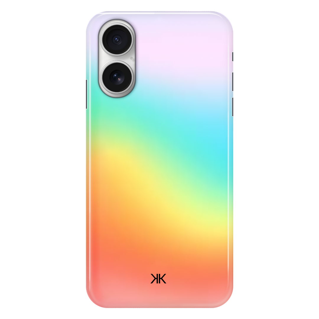 Vibrant Rainbow Gradient phone case for iPhone 16