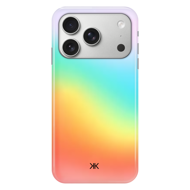 Vibrant Rainbow Gradient phone case for iPhone 17 Pro