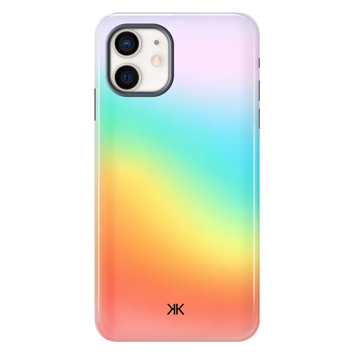 Vibrant Rainbow Gradient Phone Case - Tough Case - iphone-12