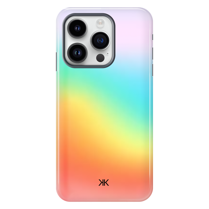 Vibrant Rainbow Gradient Phone Case - Tough Case - iphone-14-pro