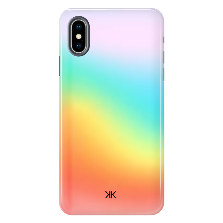 Vibrant Rainbow Gradient Phone Case - Tough Case - iphone-x
