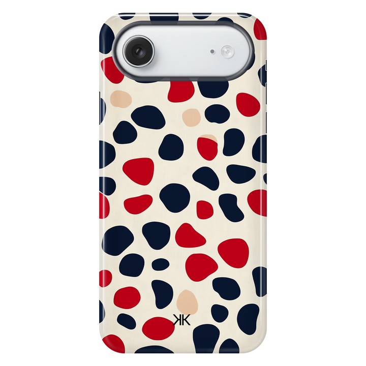 Blue and Red Spotted Phone Case - Tough Case - iphone-17-air