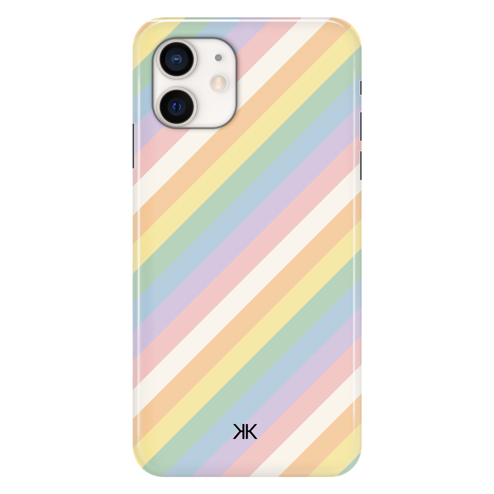 Watercolour Rainbow Stripe phone case for iPhone 12