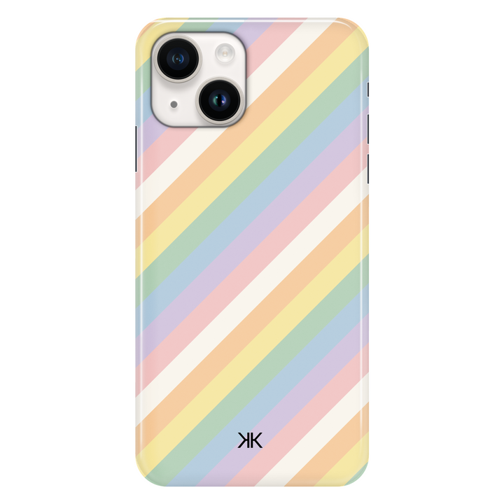 Watercolour Rainbow Stripe phone case for iPhone 14