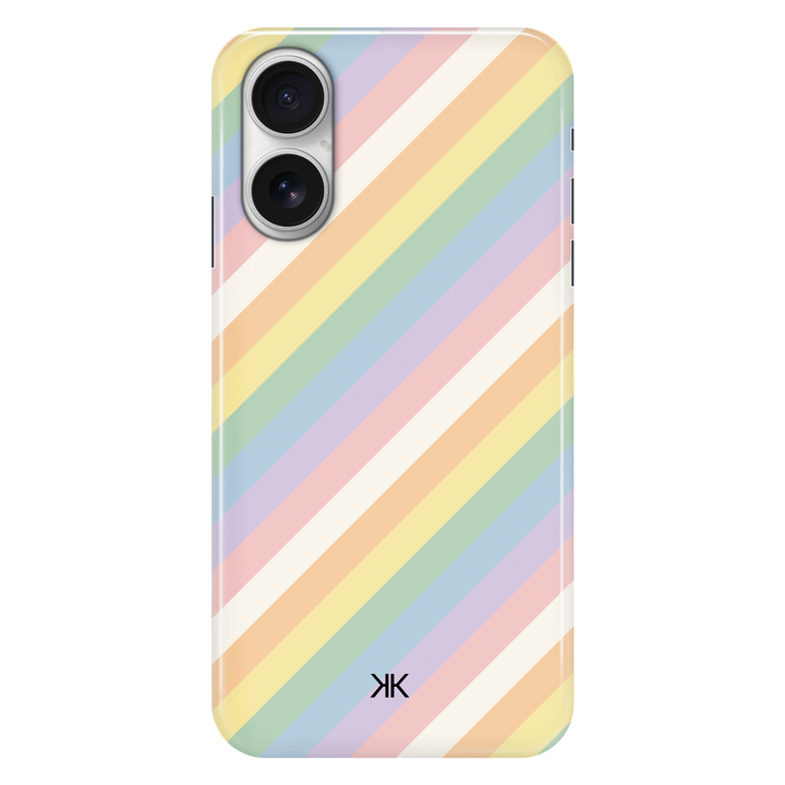 Watercolour Rainbow Stripe phone case for iPhone 16