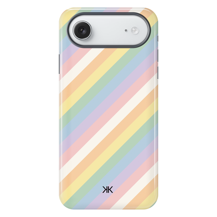 Watercolour Rainbow Stripe Phone Case - Tough Case - iphone-17-air