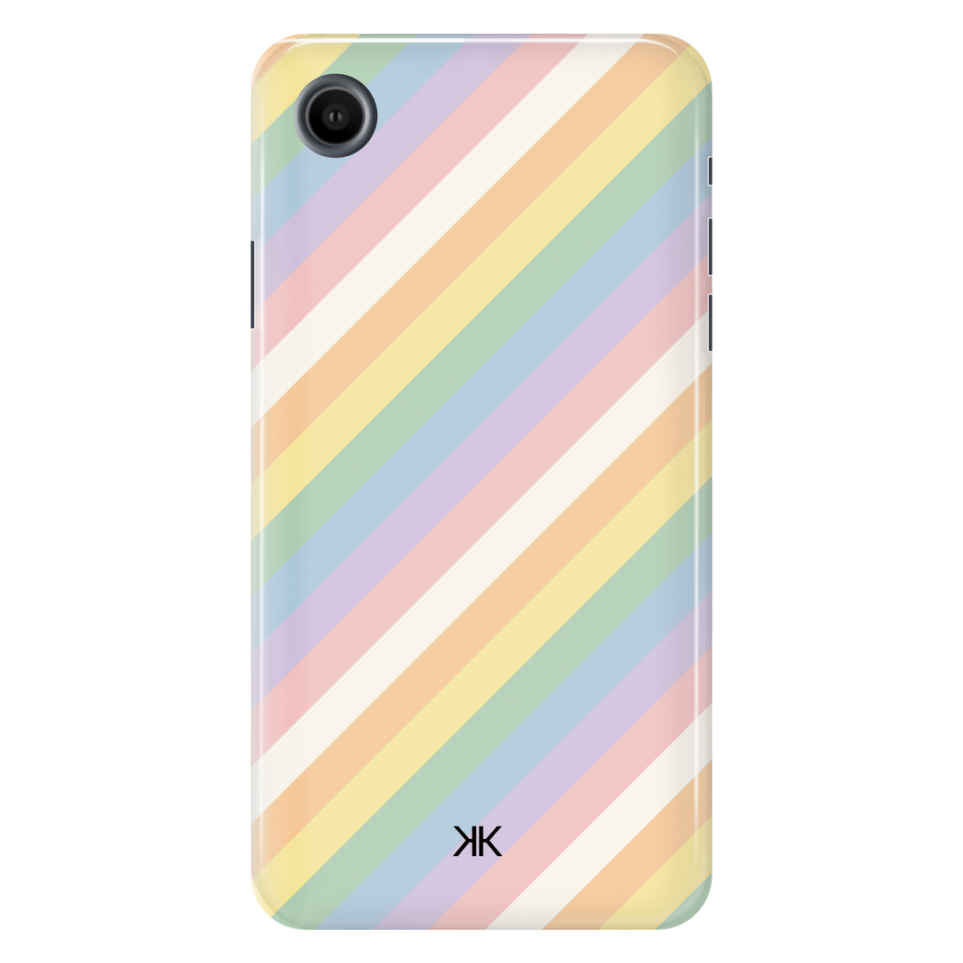 Watercolour Rainbow Stripe Phone Case - Tough Case - iphone-xr
