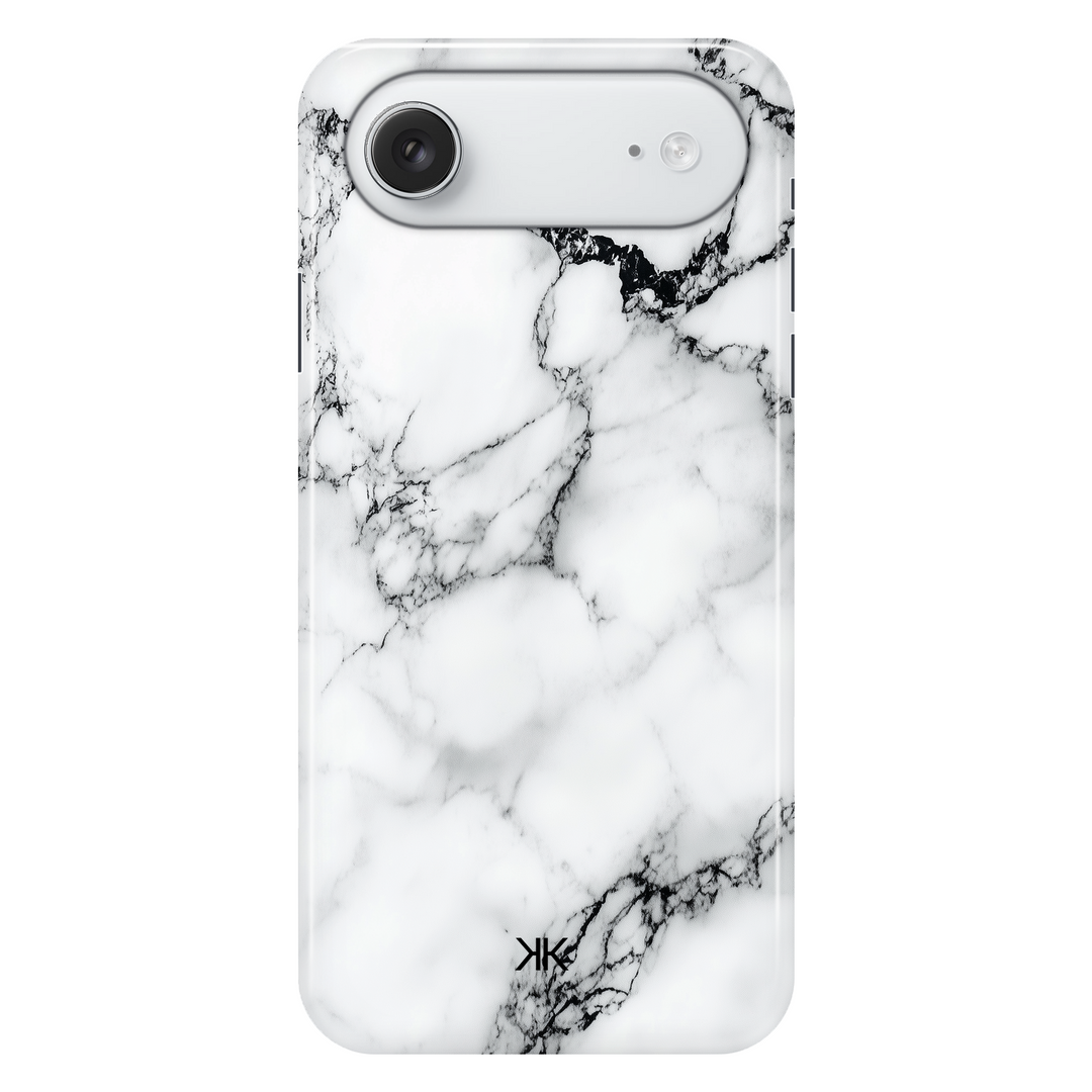 Marble White and Black phone case for iPhone 17 Air