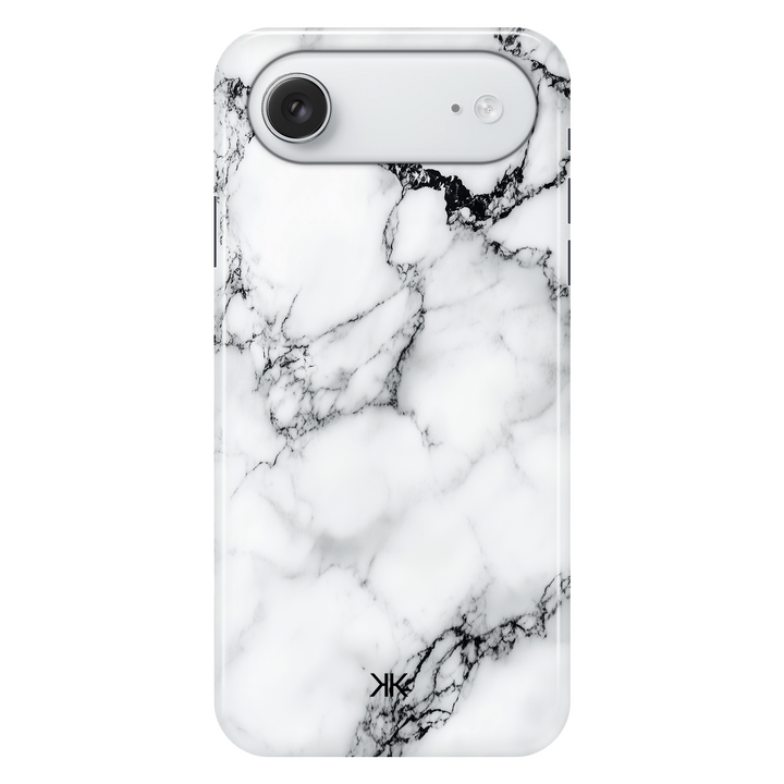 Marble White and Black phone case for iPhone 17 Air