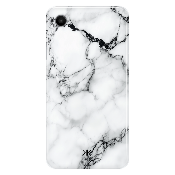 Marble White and Black phone case for iPhone XR