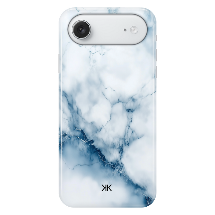 Marble White and Blue phone case for iPhone 17 Air
