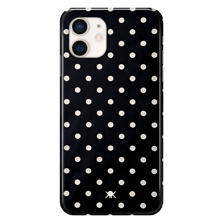 White Polkadots Phone Case - PhoneCase_KKDL_whitepolkadots_iphone-12.png