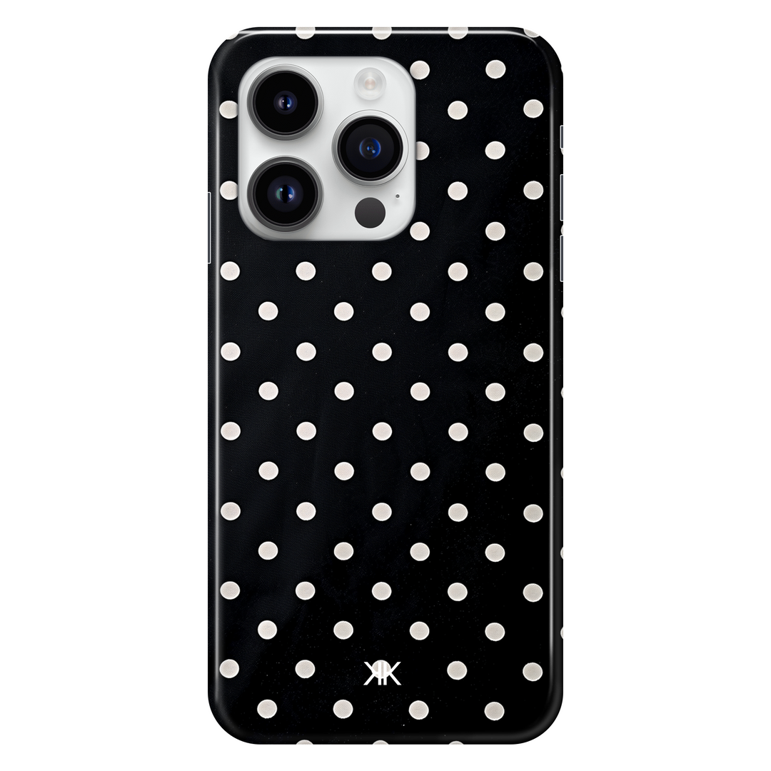 White Polkadots Phone Case - PhoneCase_KKDL_whitepolkadots_iphone-14-pro.png