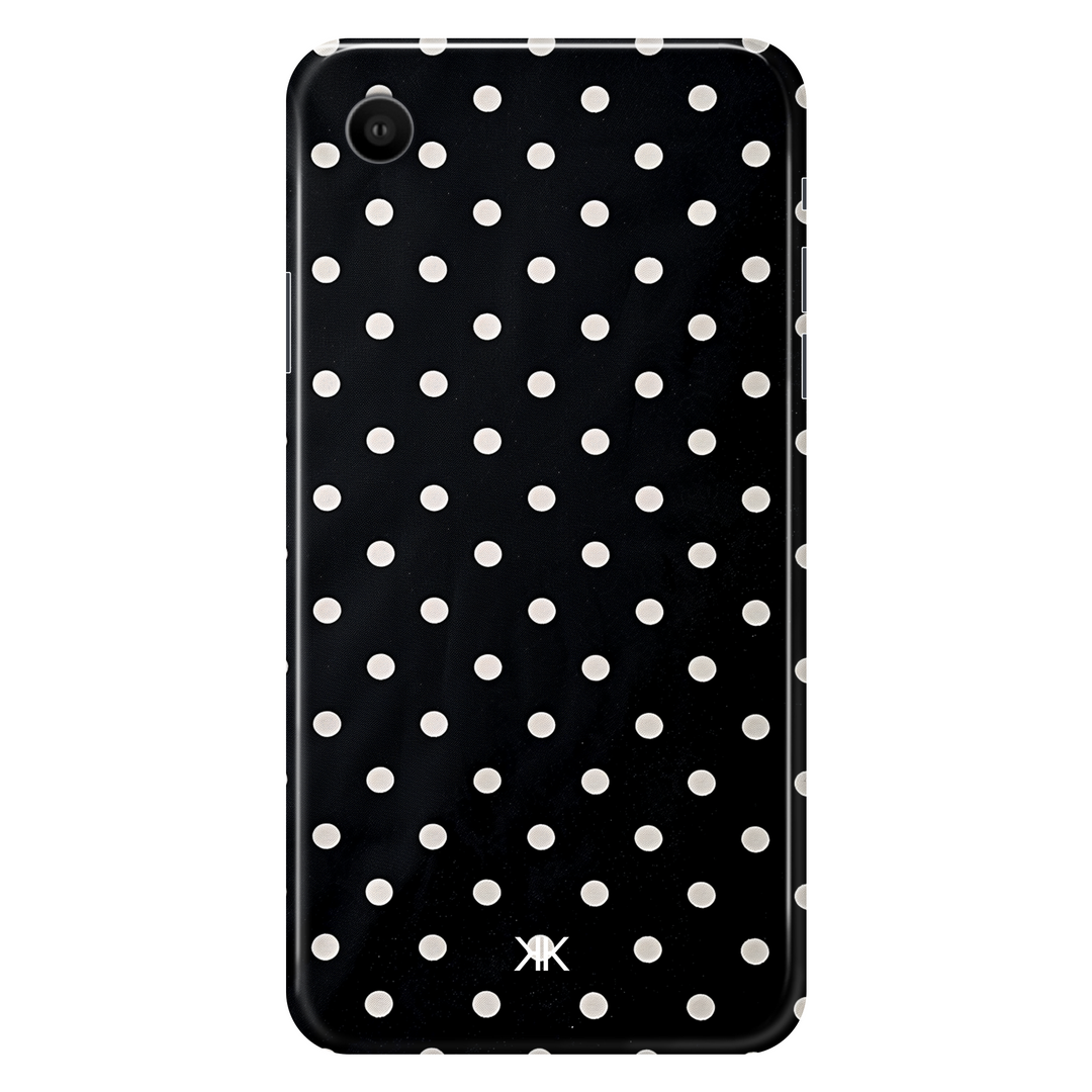 White Polka Dot phone case for iPhone XR