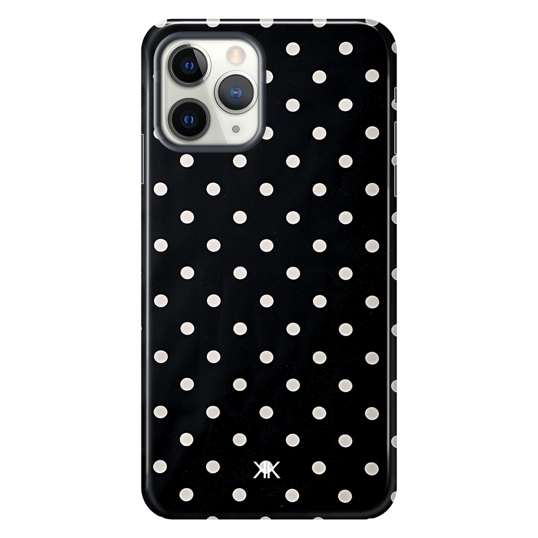 White Polka Dot tough phone case for iPhone 11 Pro