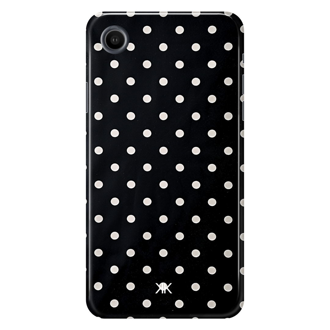 White Polka Dot tough phone case for iPhone XR
