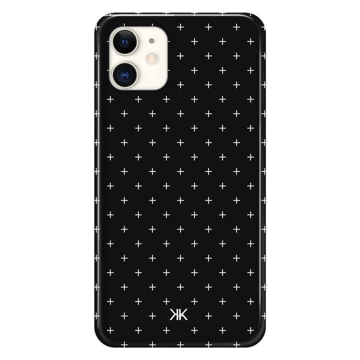 White Scandi Crosses Phone Case - PhoneCase_KKDL_whitescandicrosses_iphone-11.png