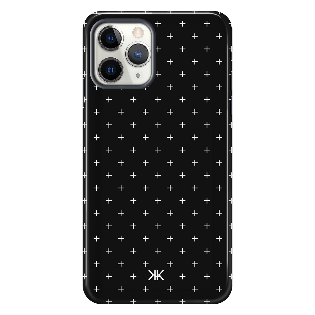 White Scandi Crosses tough phone case for iPhone 11 Pro