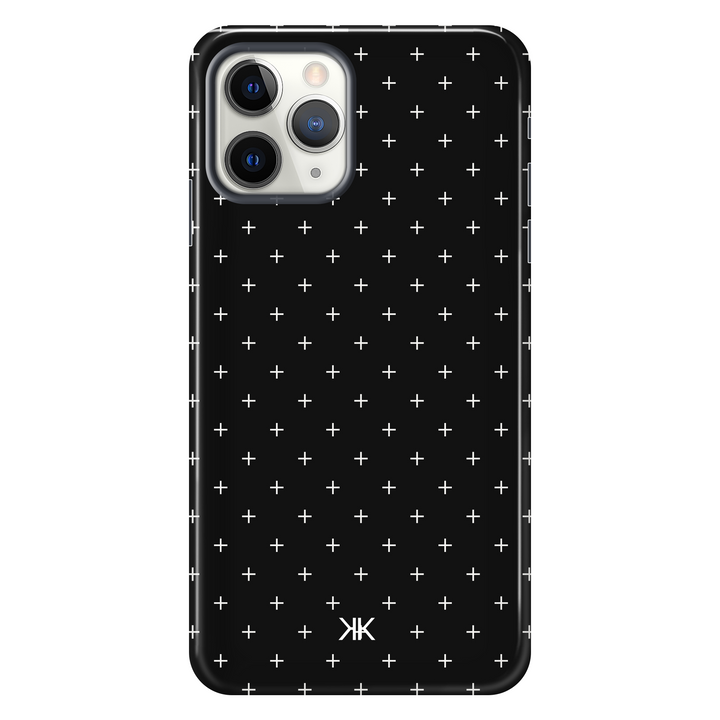 White Scandi Crosses tough phone case for iPhone 11 Pro