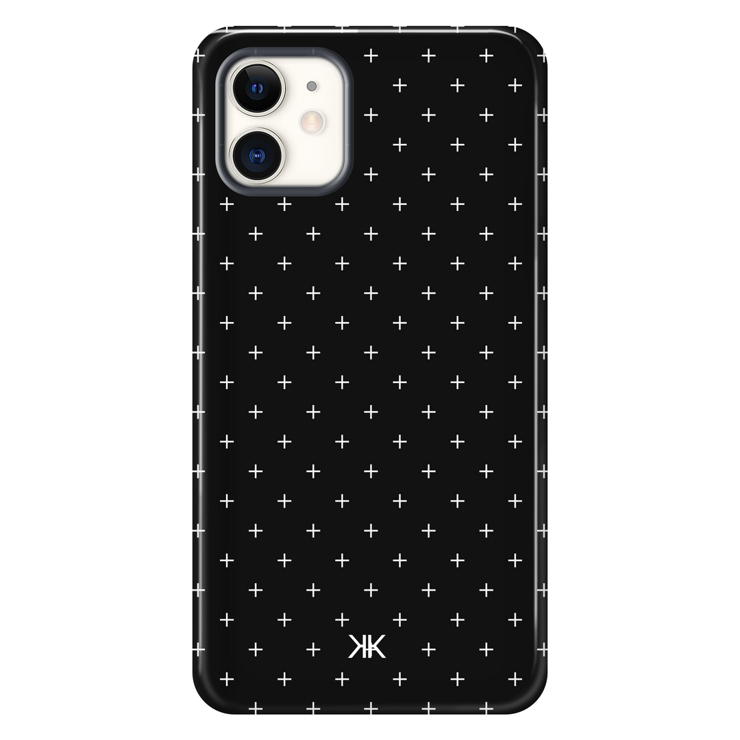 White Scandi Crosses Phone Case - PhoneCase_KKDL_whitescandicrosses_tough_iphone-11.png